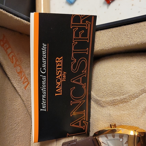 Lancaster watch…beautiful Rose Gold face and brown strap ON SALE UNTIL 12/1/25 main image 4